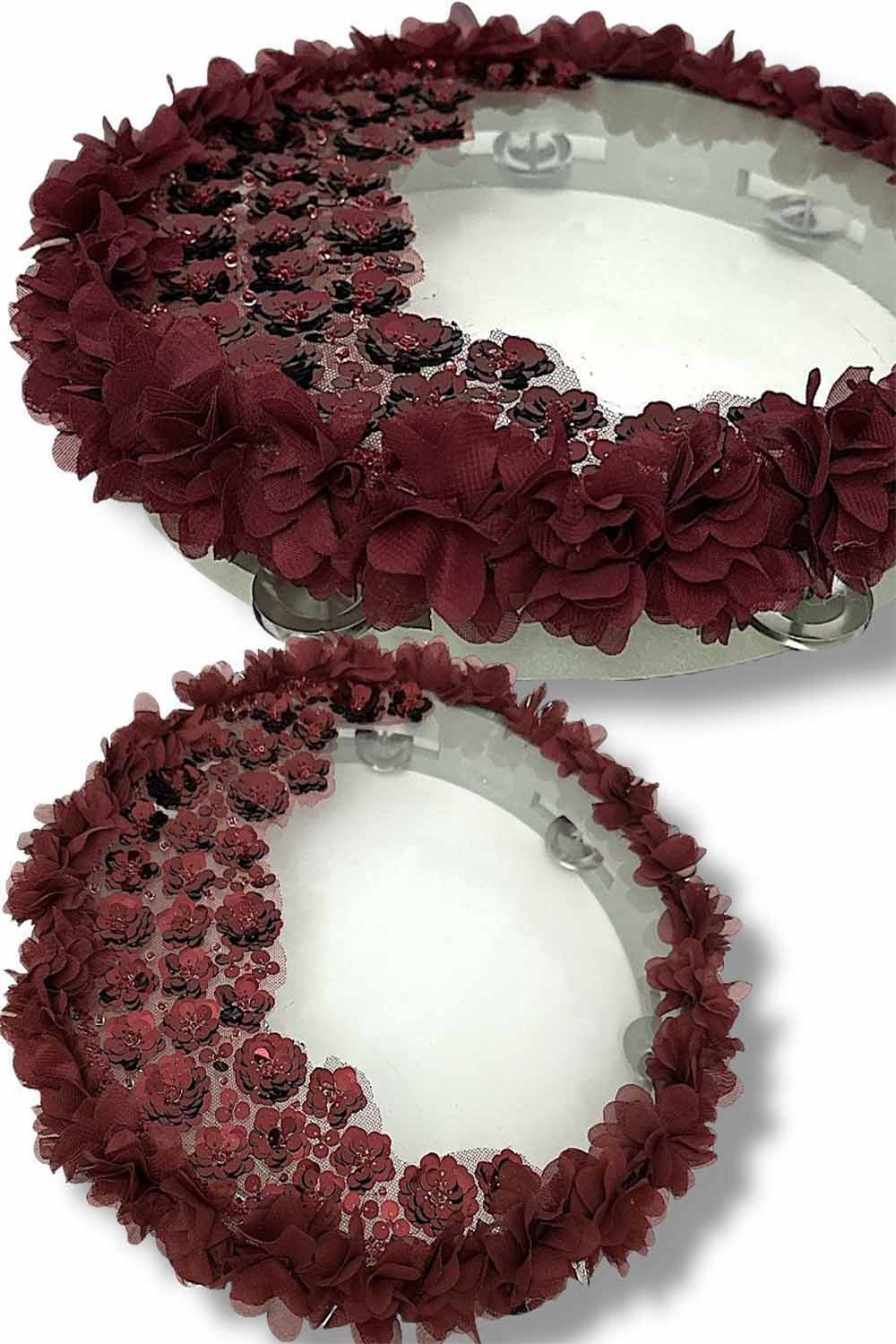 Luxe Bruid Henna Tamboerijn - Gelin Tefi - Groen, Bordeaux, Blauw