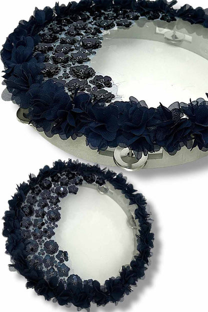 Luxe Bruid Henna Tamboerijn - Gelin Tefi - Groen, Bordeaux, Blauw