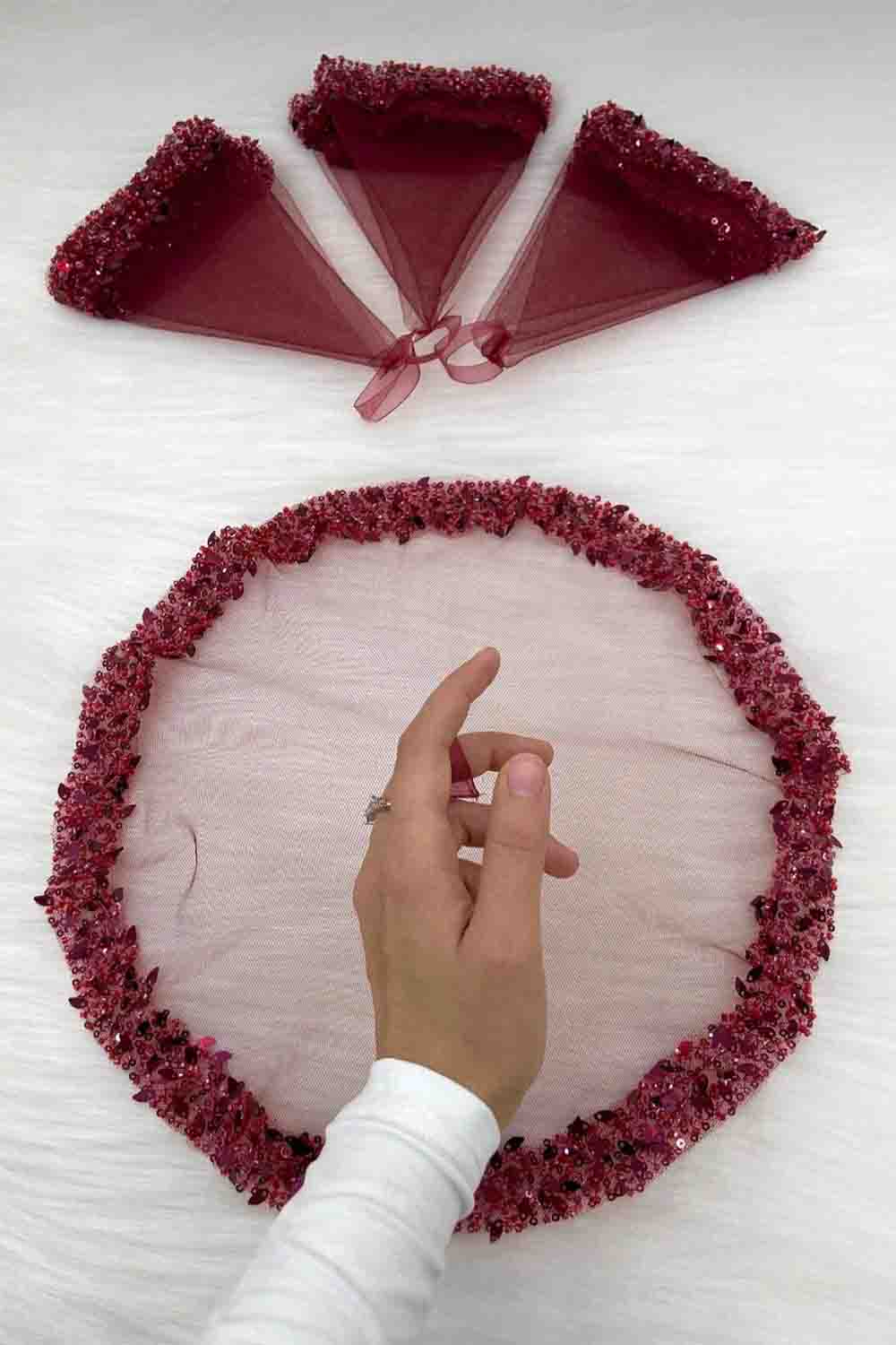 Luxe Dansdoekje voor de Bruid - Exclusieve Gelin Halay Mendili